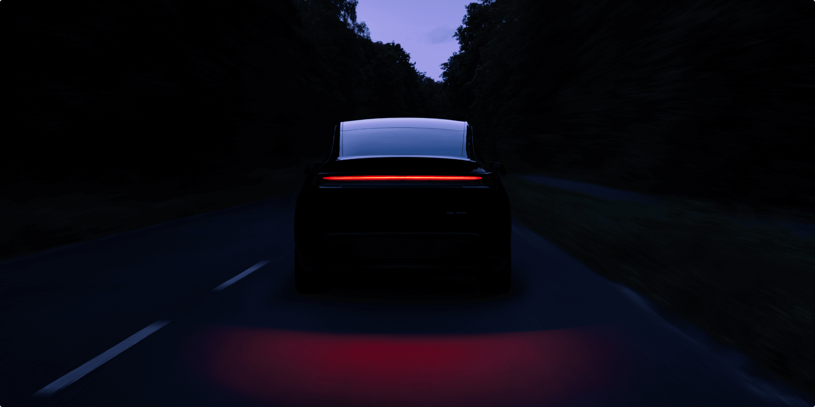 Tesla Model Y 官方车尾照明细节图